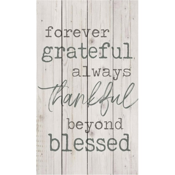 Graham Dunn Thankful Grey Distressed 24 x 14 Inch Pine Wood Pallet Decorative Hanging Wall Plaque P Graham Dunn Thankful Grey Distressed 24 x 14 Inch Pine Wood Pallet Decorative Hanging Wall Plaque P